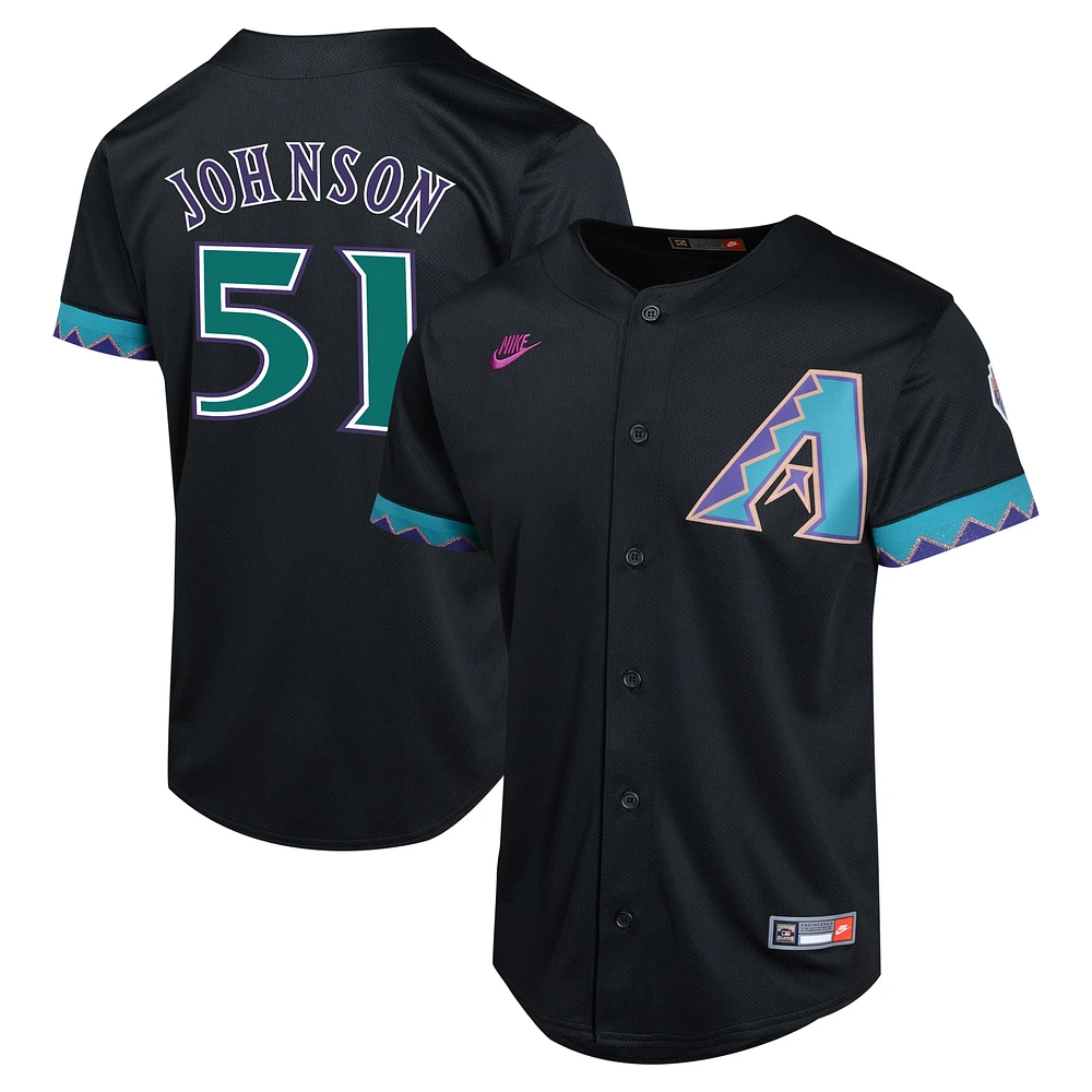 Youth Nike Randy Johnson Black Arizona Diamondbacks Cooperstown Collection Limited Player Jersey