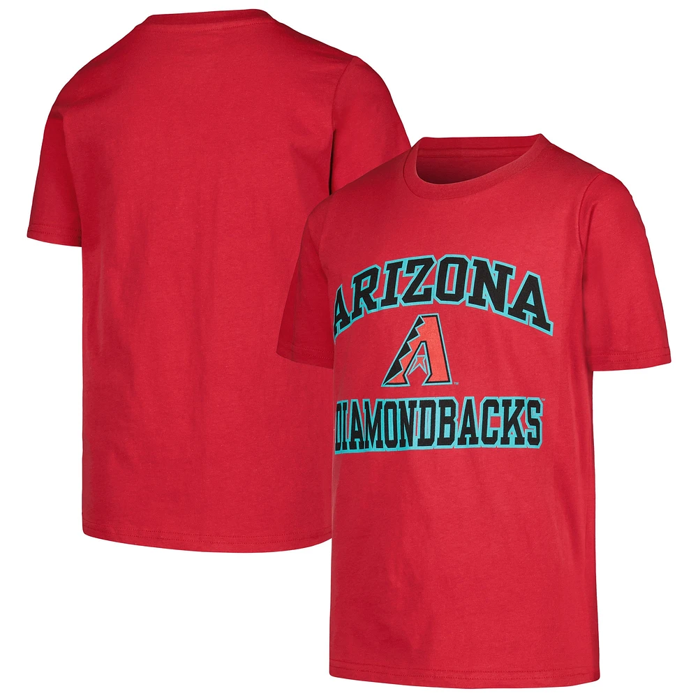 Youth Red Arizona Diamondbacks Heart & Soul T-Shirt