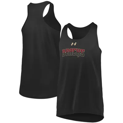 Detroit Tigers Men's Under Armour Tri-Blend Dual Logo Tank Top