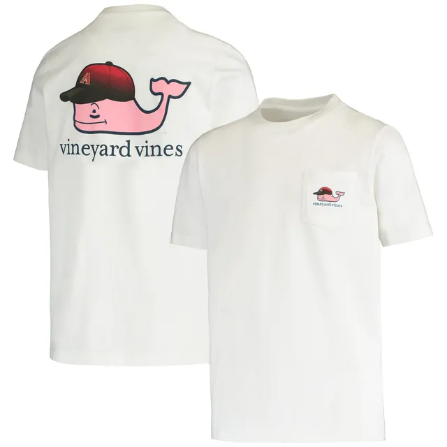 Kentucky Derby Vineyard Vines Fill Dunes T-Shirt - Heathered Navy