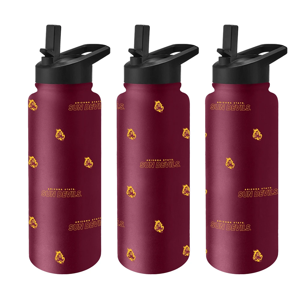 Bouteille de boisson rafraîchissante Arizona State Sun Devils de 34 oz.