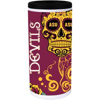 Arizona State Sun Devils Dia Stainless Steel 12oz. Slim Can Cooler