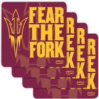 Arizona State Sun Devils Four-Pack Specialty Coaster Set