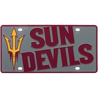 Arizona State Sun Devils Mega plaque d'immatriculation incrustée