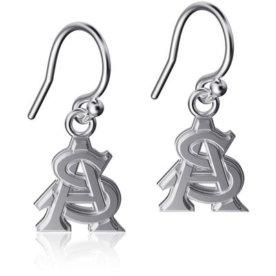 Dayna Designs Florida State Seminoles Silver Dangle Earrings