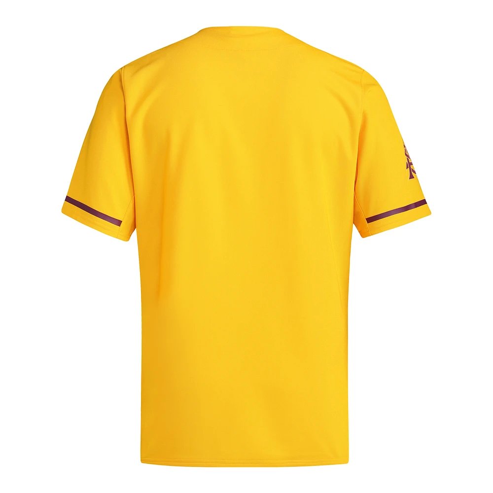 Men's adidas  Gold Arizona State Sun Devils Replica Baseball Jersey