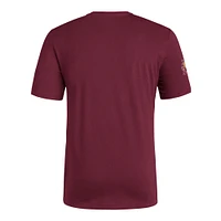 Men's adidas  Maroon Arizona State Sun Devils Fresh Wordmark T-Shirt