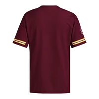 Maillot de baseball rétro réversible à boutons complets pour homme adidas Maroon Arizona State Sun Devils
