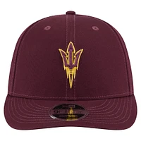 Men's New Era Maroon Arizona State Sun Devils Low Profile 9FIFTY Snapback Hat