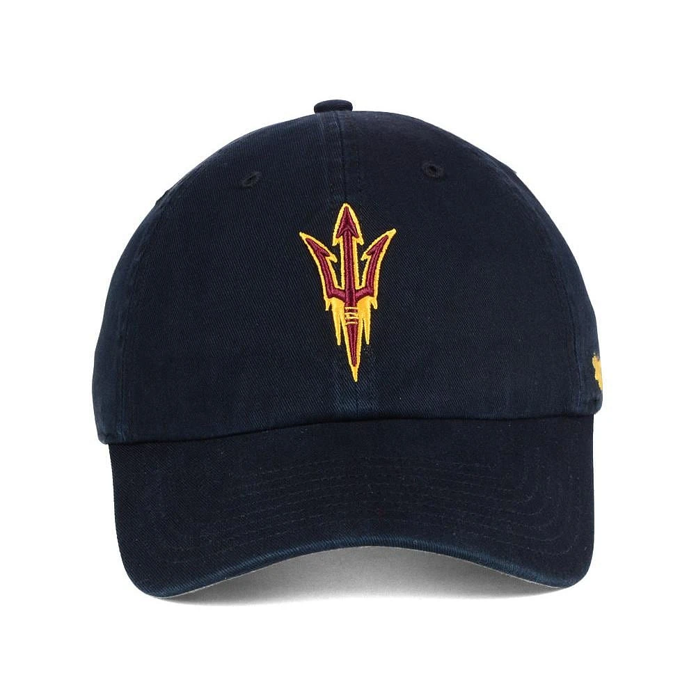 Men's '47 Black Arizona State Sun Devils Clean Up Adjustable Hat