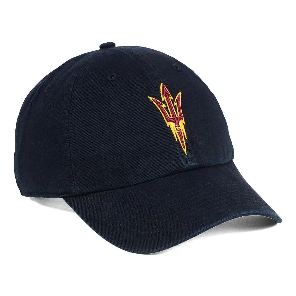 Men's '47 Black Arizona State Sun Devils Clean Up Adjustable Hat