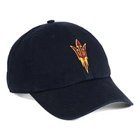 Men's '47 Black Arizona State Sun Devils Clean Up Adjustable Hat