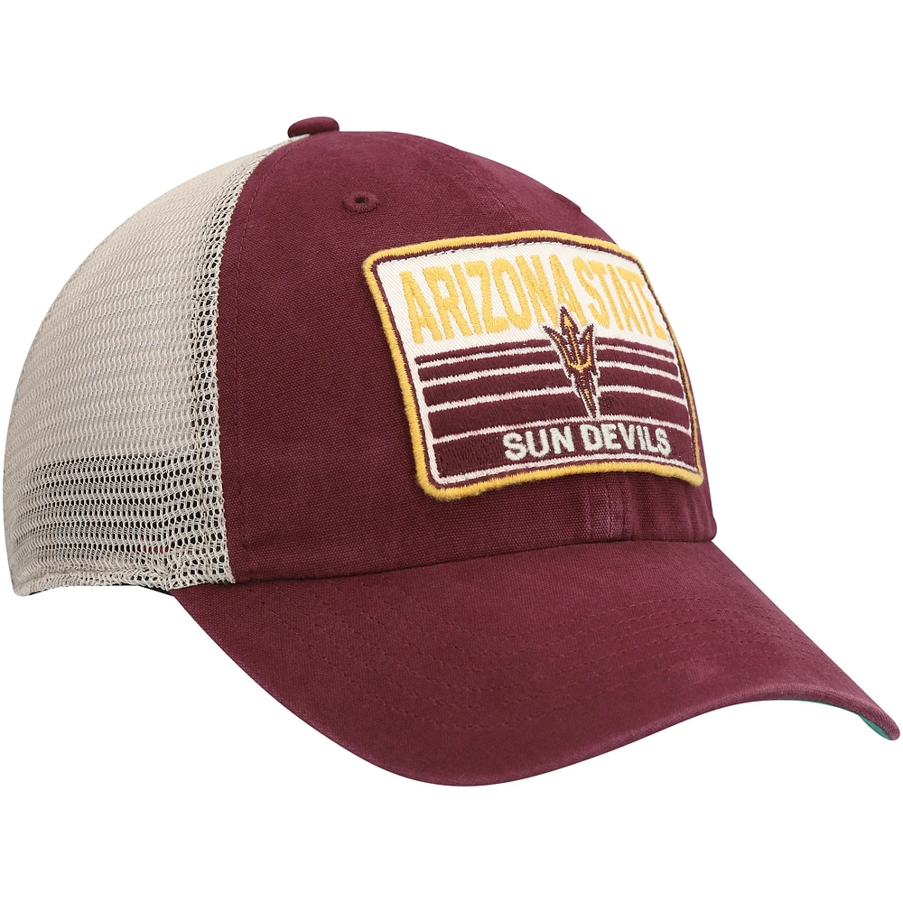 Casquette de camionneur '47 marron Arizona State Sun Devils Four Stroke Clean Up pour homme