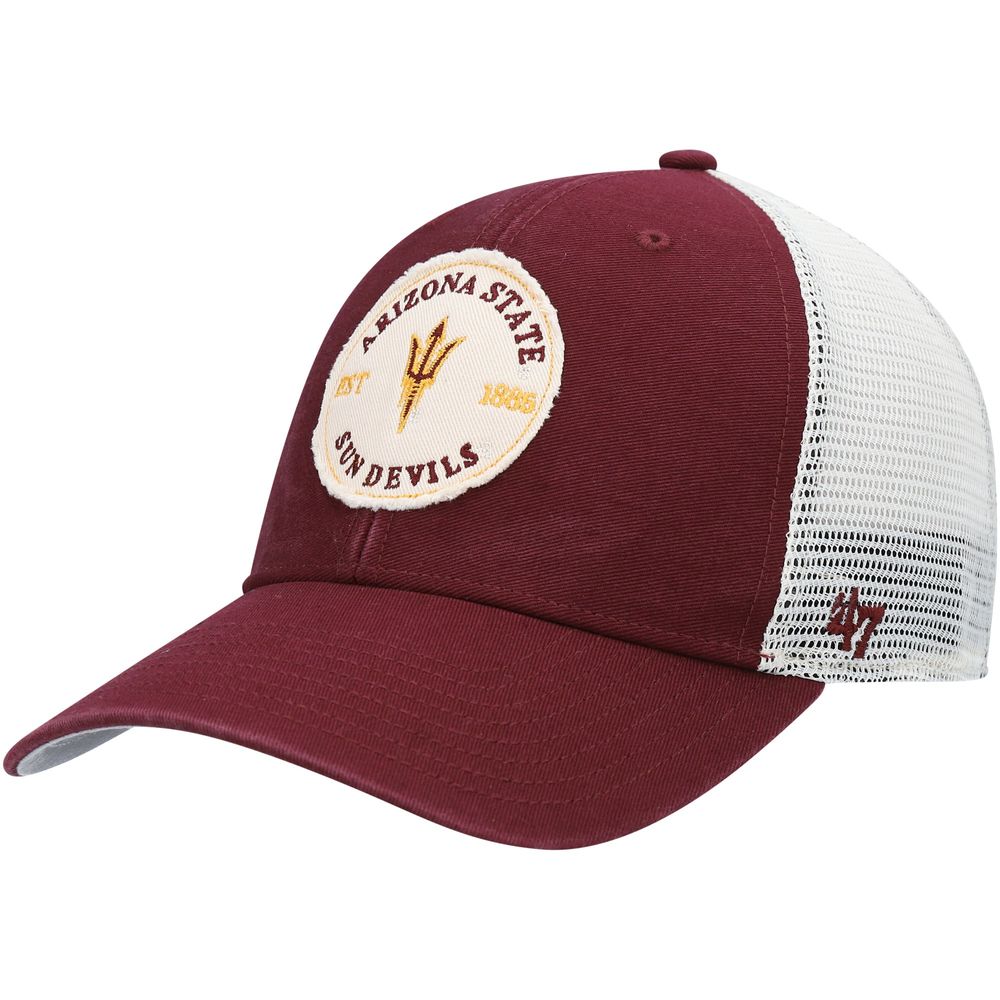 Men's '47 Maroon Arizona State Sun Devils Howell MVP Trucker Snapback Hat