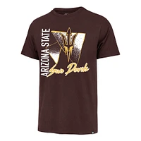 Men's '47 Maroon Arizona State Sun Devils Side Arm Franklin T-Shirt