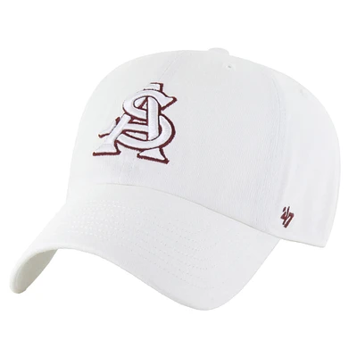 Casquette ajustable '47 Arizona State Sun Devils Clean Up pour homme blanche