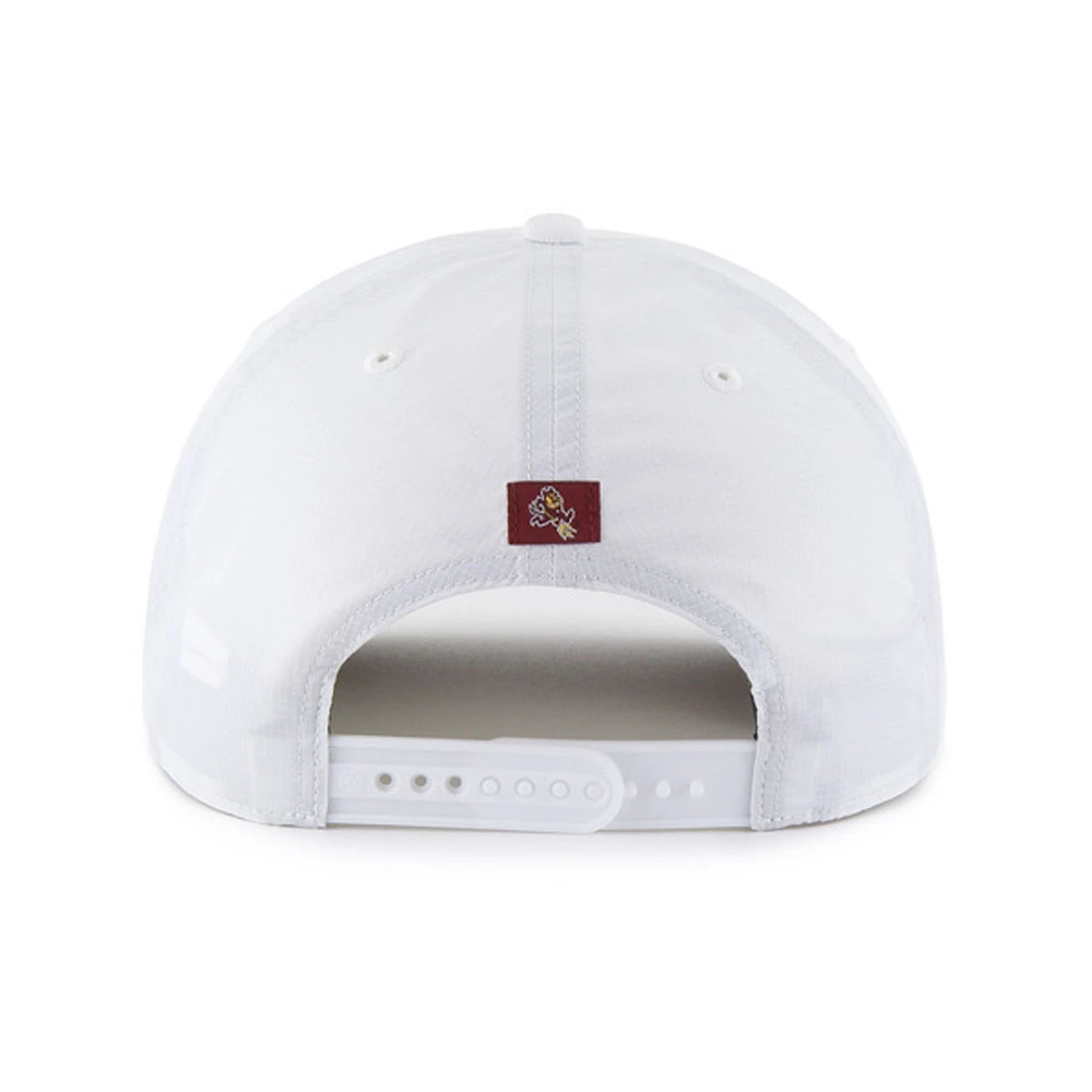 Men's '47 White Arizona State Sun Devils Condor Hitch brrr° Adjustable Hat