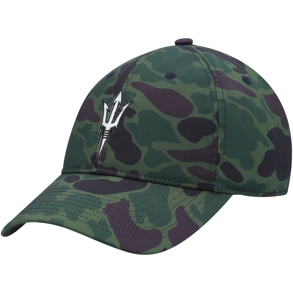 Men's adidas Camo Arizona State Sun Devils Military Appreciation Slouch Primegreen Adjustable Hat