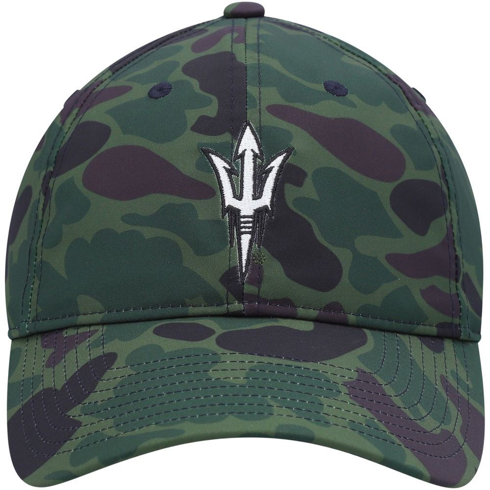 Men's adidas Camo Arizona State Sun Devils Military Appreciation Slouch Primegreen Adjustable Hat