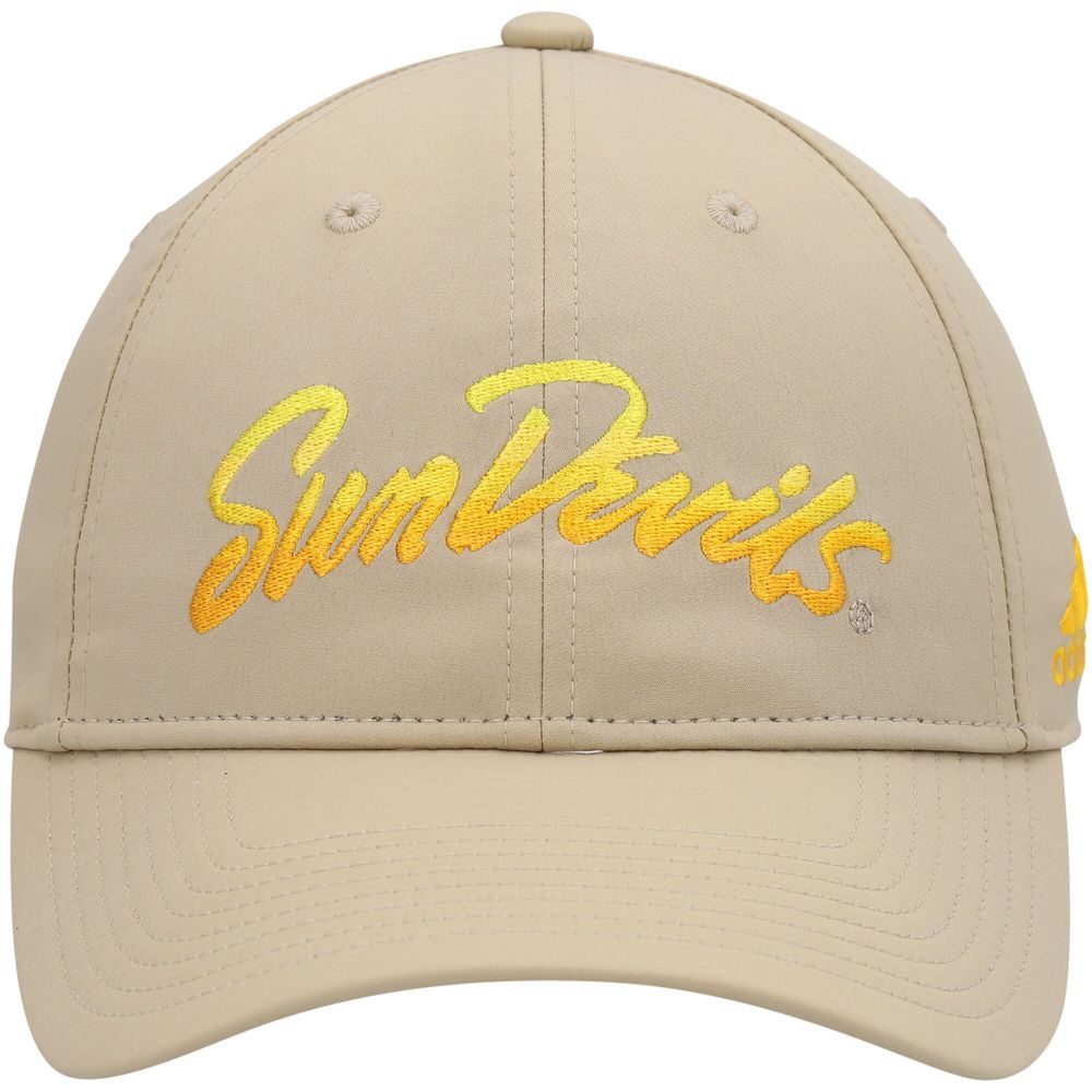 Men's adidas Khaki Arizona State Sun Devils Rising Devils Slouch Adjustable Hat