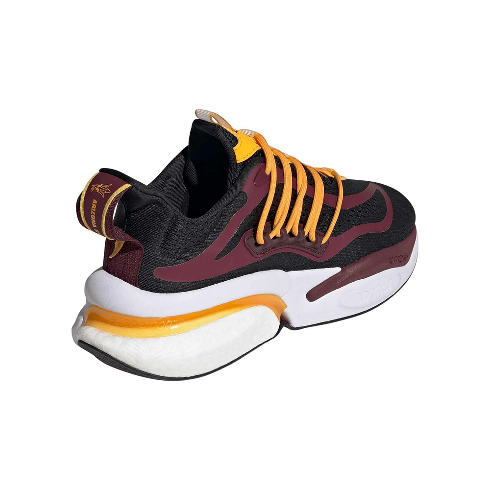 Men's adidas Maroon/Gold Arizona State Sun Devils Alphaboost V1 Sustainable BOOST Shoes