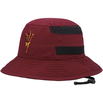 Arizona State Sun Devils adidas 2021 Sideline AEROREADY Bucket Hat - Maroon