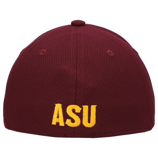 Casquette AEROREADY Flex des entraîneurs de la ligne touche adidas Arizona State Sun Devils 2021 pour homme, marron