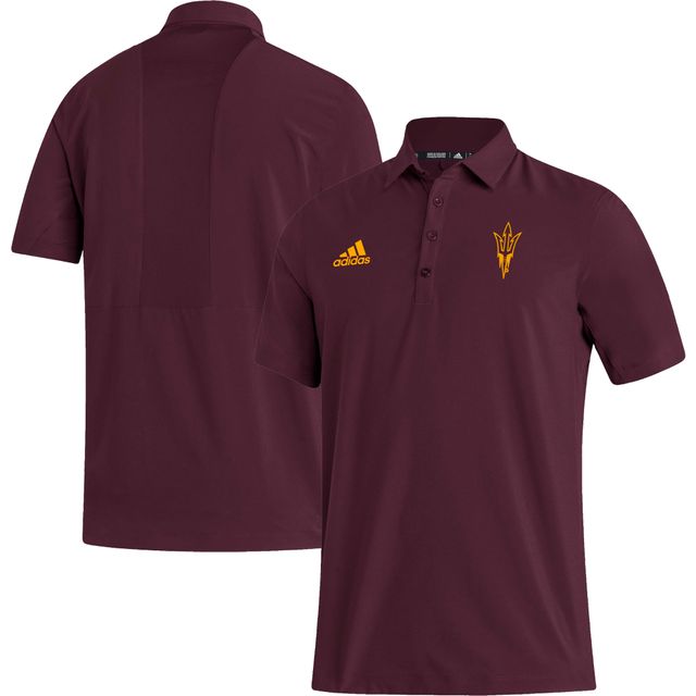 Polo adidas pour hommes, marron, Arizona State Sun Devils Coaches