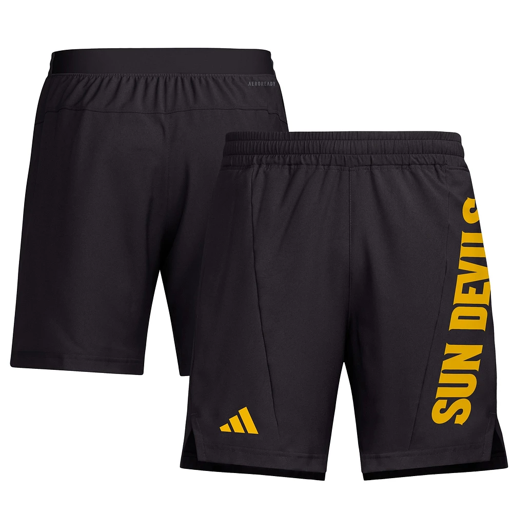 Men's adidas Maroon Arizona State Sun Devils Designed for Training AEROREADY Shorts