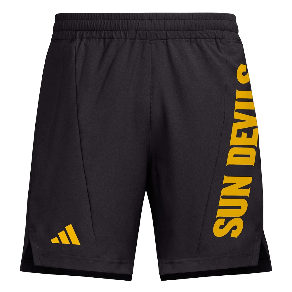 Short adidas Maroon Arizona State Sun Devils conçu pour l'entraînement AEROREADY homme