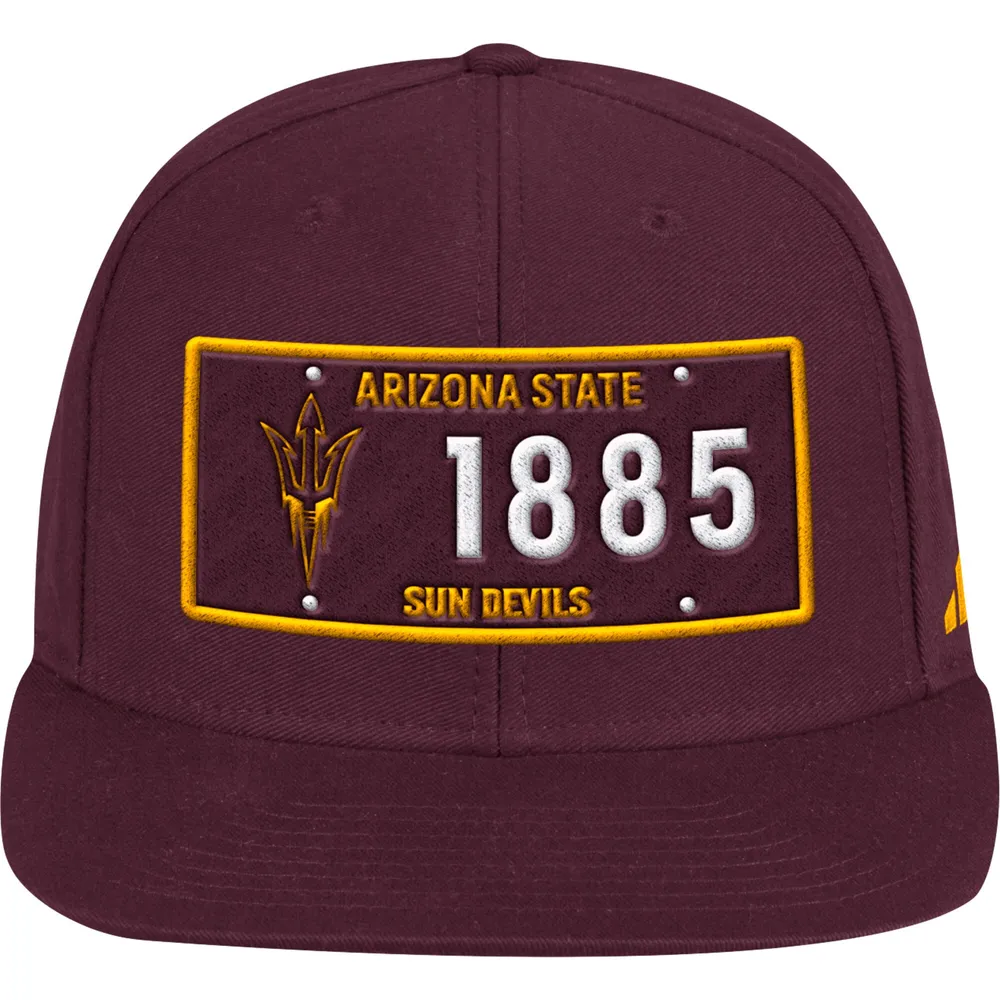 advocaat Oceanië Incubus Lids Arizona State Sun Devils adidas Established Snapback Hat - Maroon |  Brazos Mall