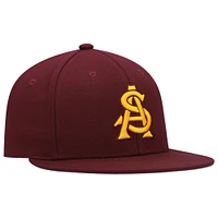 Men's adidas Maroon Arizona State Sun Devils On-Field Baseball Fitted Hat