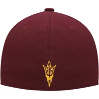 Casquette ajustée de baseball adidas pour homme Arizona State Sun Devils sur le terrain, bordeaux