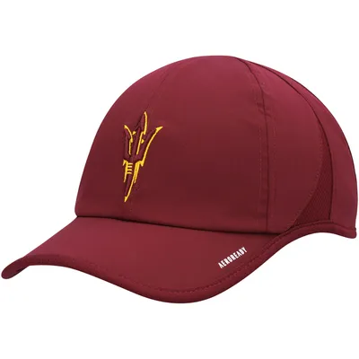 Arizona State Sun Devils adidas Superlite AEROREADY Adjustable Hat - Maroon