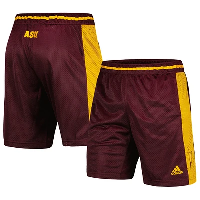 Short de basket-ball adidas Maroon Arizona State Sun Devils Swingman AEROREADY pour hommes