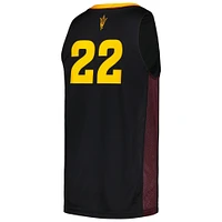 Maillot adidas #22 Swingman des Sun Devils de l'Arizona State pour hommes, noir