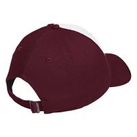 Casquette ajustable adidas State Sun Devils pour hommes, blanc/marron