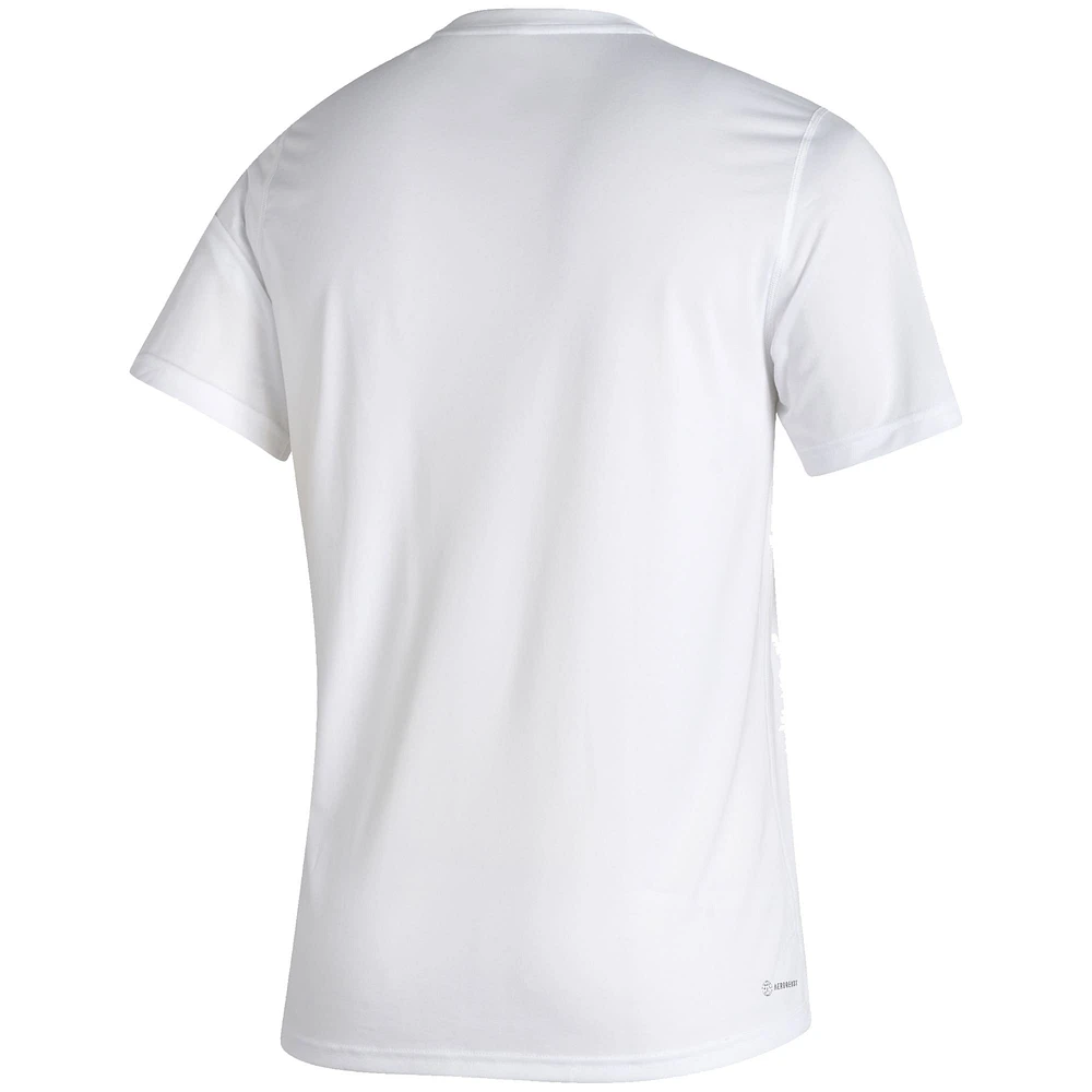 Men's adidas White Arizona State Sun Devils Military Appreciation Creator T-Shirt