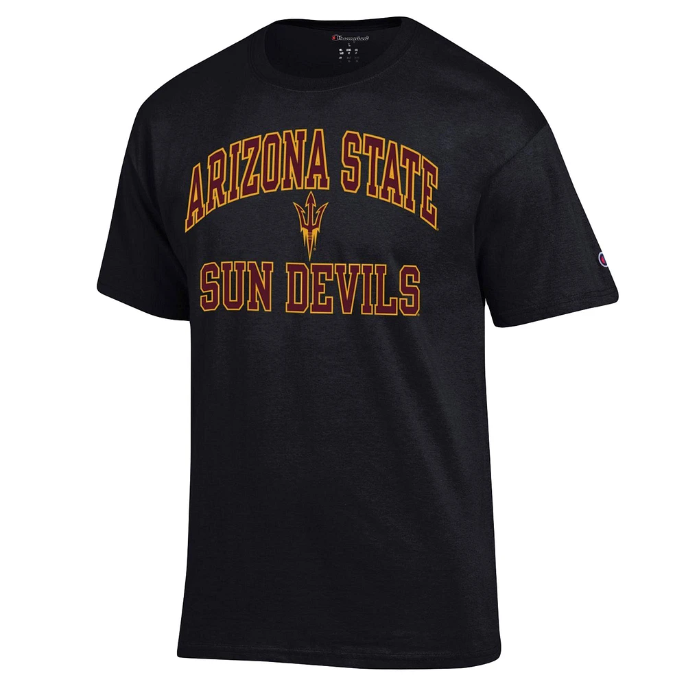 Men's Champion Black Arizona State Sun Devils High Motor T-Shirt