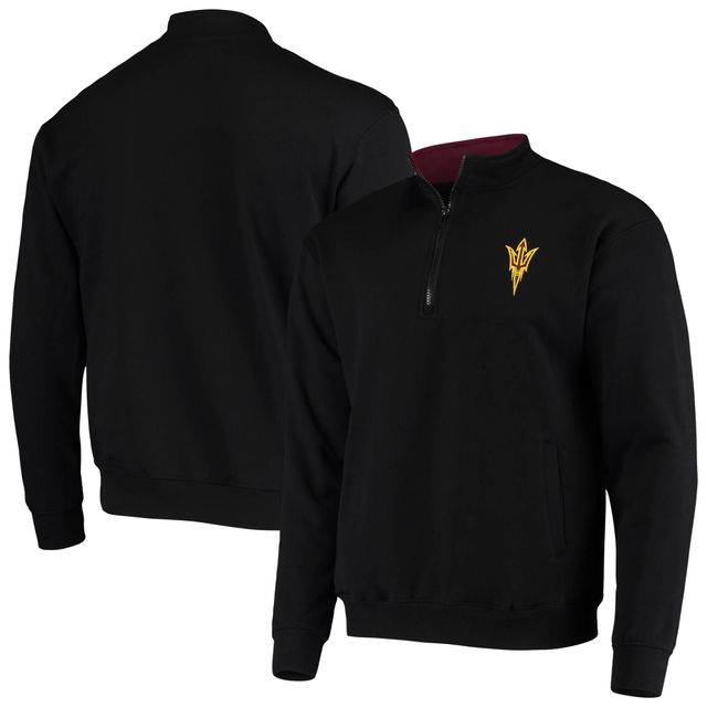 Veste Colosseum Black Arizona State Sun Devils Tortugas Logo Quarter-Zip pour homme