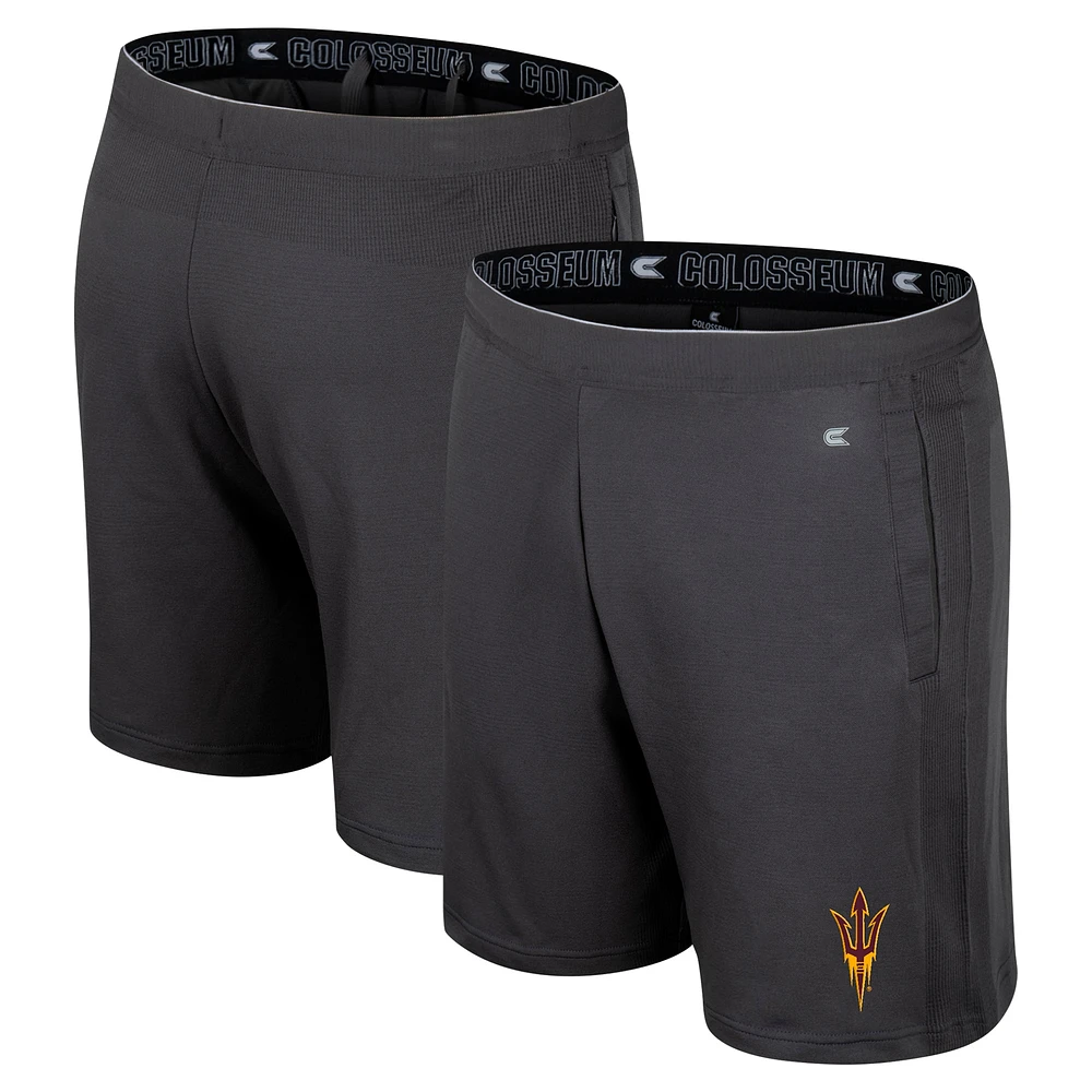 Men's Colosseum Charcoal Arizona State Sun Devils Forget Shorts