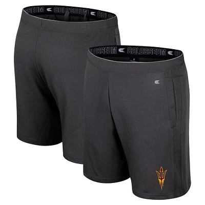 Short Forget Arizona State Sun Devils pour homme Colosseum Anthracite