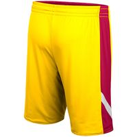 Men's Colosseum Maroon/Gold Arizona State Sun Devils Am I Wrong Reversible Shorts