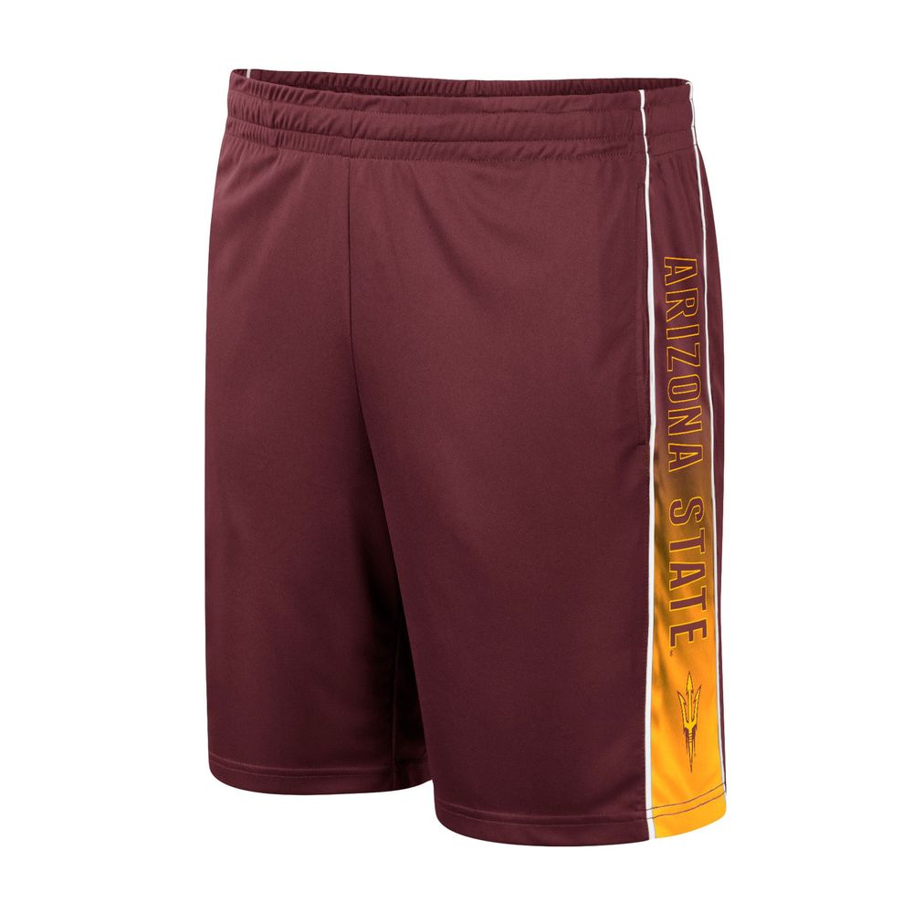 Men's Colosseum Maroon Arizona State Sun Devils Lazarus Shorts