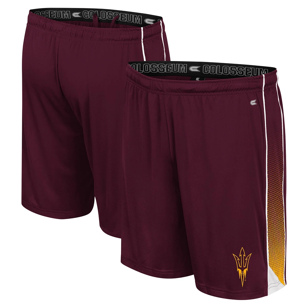 Men's Colosseum Maroon Arizona State Sun Devils Online Shorts