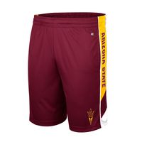 Men's Colosseum Maroon Arizona State Sun Devils Pool Time Shorts