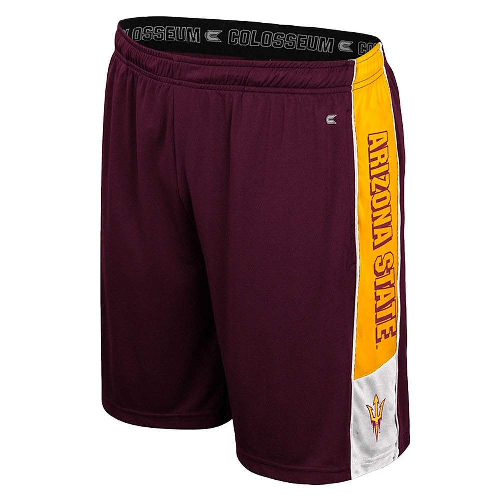 Short Quantum Colosseum pour homme, couleur marron, Arizona State Sun Devils