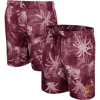 Arizona State Sun Devils Colosseum What Else is New Swim Shorts - Maroon