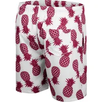 SHORT DE BAIN CO3 ASU BLANC MARO HOMME ANANAS (BLANC/COULEUR LIMITÉE L'ÉQUIPE) SWMMEN