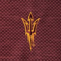 Men's Columbia Golf Maroon Arizona State Sun Devils Scorecard Quarter-Zip Jacket